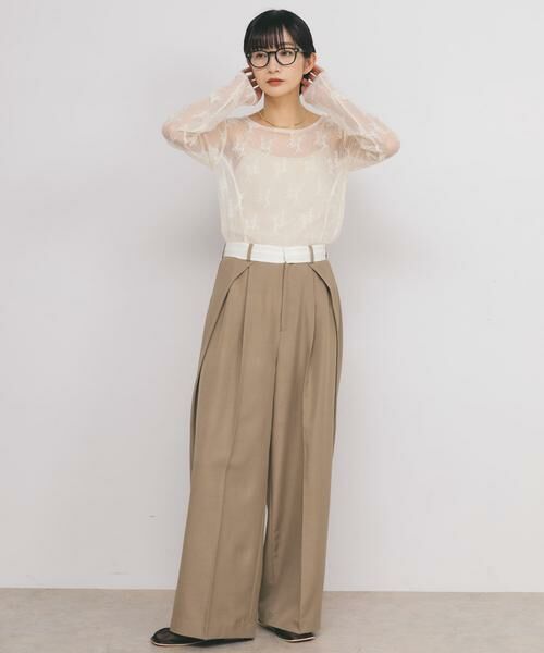 KBF / ケービーエフ その他パンツ | サイドタックスラックス | 詳細26