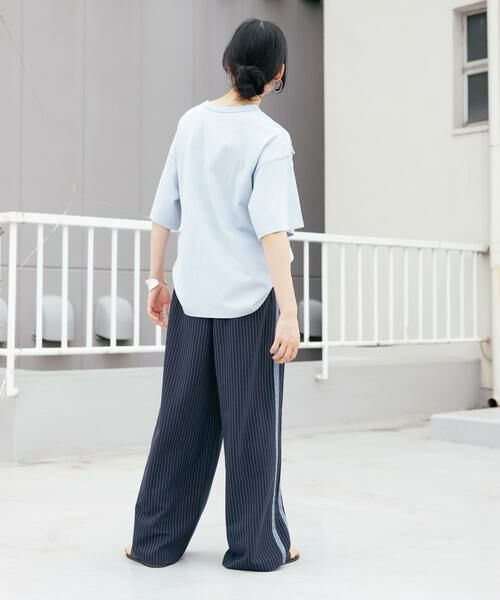 KBF / ケービーエフ その他パンツ | ストライプラインイージーパンツ | 詳細4