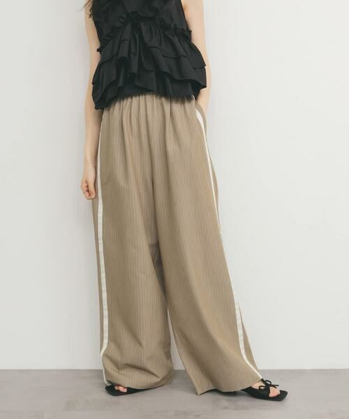 KBF / ケービーエフ その他パンツ | ストライプラインイージーパンツ | 詳細24