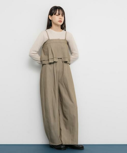 KBF / ケービーエフ ワンピース | マルチビスチェSETイージーワイドパンツ | 詳細4