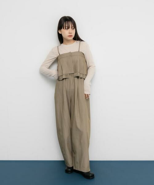 KBF / ケービーエフ ワンピース | マルチビスチェSETイージーワイドパンツ | 詳細5
