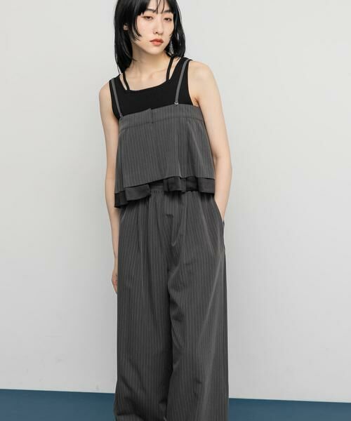 KBF / ケービーエフ ワンピース | マルチビスチェSETイージーワイドパンツ | 詳細10