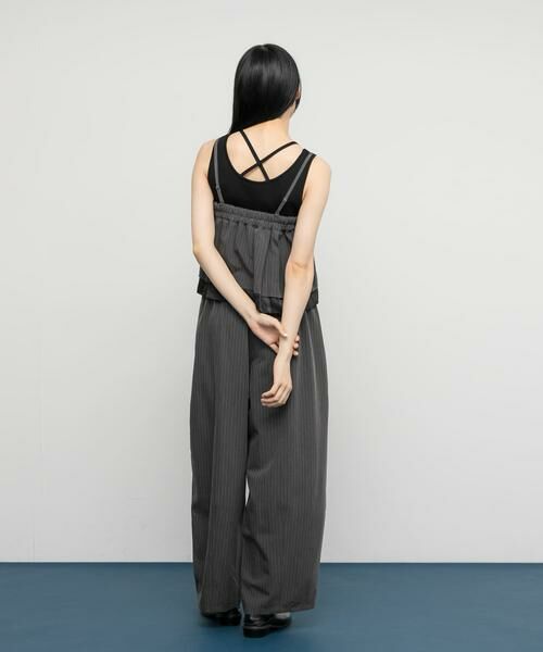 KBF / ケービーエフ ワンピース | マルチビスチェSETイージーワイドパンツ | 詳細14