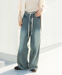 KBF / ケービーエフ デニムパンツ | 『2サイズ展開』ドローストリングデニム