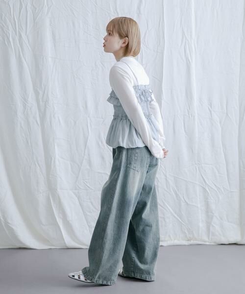 KBF / ケービーエフ デニムパンツ | 『2サイズ展開』ドローストリングデニム | 詳細6
