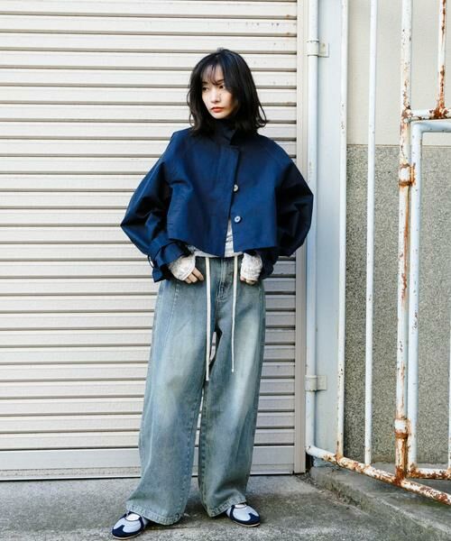 KBF / ケービーエフ デニムパンツ | 『2サイズ展開』ドローストリングデニム | 詳細7