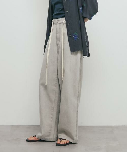 KBF / ケービーエフ デニムパンツ | 『2サイズ展開』ドローストリングデニム | 詳細23