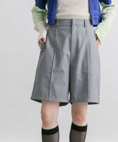 KBF / ケービーエフ ショート・ハーフ・半端丈パンツ | ピンタックショートパンツ