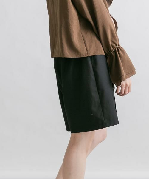 KBF / ケービーエフ ショート・ハーフ・半端丈パンツ | ピンタックショートパンツ | 詳細12