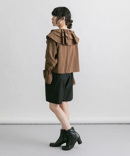 KBF / ケービーエフ ショート・ハーフ・半端丈パンツ | ピンタックショートパンツ | 詳細16