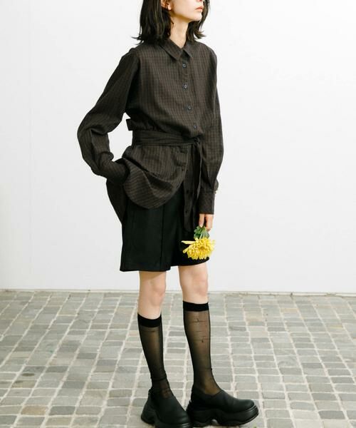 KBF / ケービーエフ ショート・ハーフ・半端丈パンツ | ピンタックショートパンツ | 詳細19