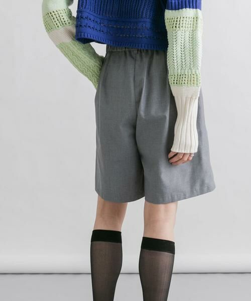 KBF / ケービーエフ ショート・ハーフ・半端丈パンツ | ピンタックショートパンツ | 詳細24