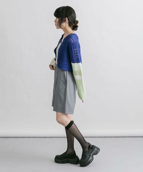 KBF / ケービーエフ ショート・ハーフ・半端丈パンツ | ピンタックショートパンツ | 詳細26