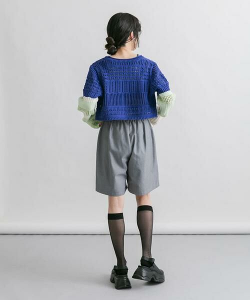 KBF / ケービーエフ ショート・ハーフ・半端丈パンツ | ピンタックショートパンツ | 詳細27