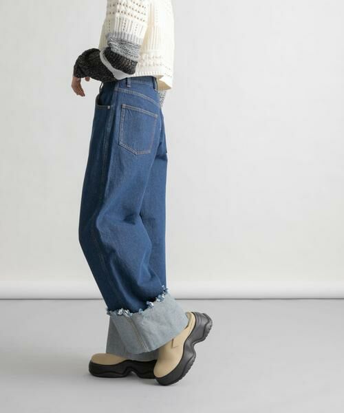 KBF / ケービーエフ デニムパンツ | ロールアップワイドデニム | 詳細2