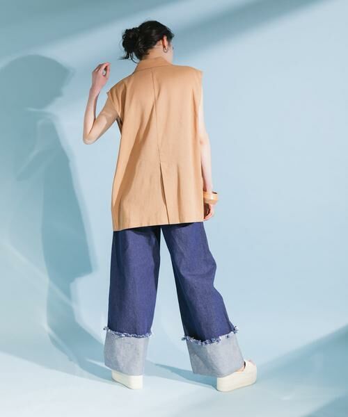 KBF / ケービーエフ デニムパンツ | ロールアップワイドデニム | 詳細9