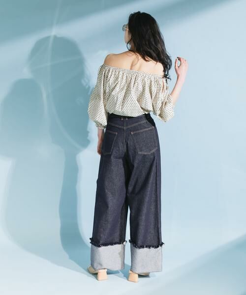 KBF / ケービーエフ デニムパンツ | ロールアップワイドデニム | 詳細30