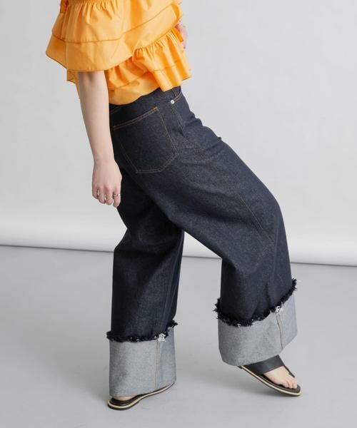 KBF / ケービーエフ デニムパンツ | ロールアップワイドデニム | 詳細21