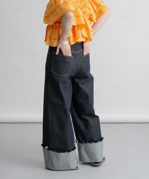 KBF / ケービーエフ デニムパンツ | ロールアップワイドデニム | 詳細22