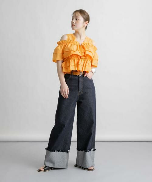 KBF / ケービーエフ デニムパンツ | ロールアップワイドデニム | 詳細23