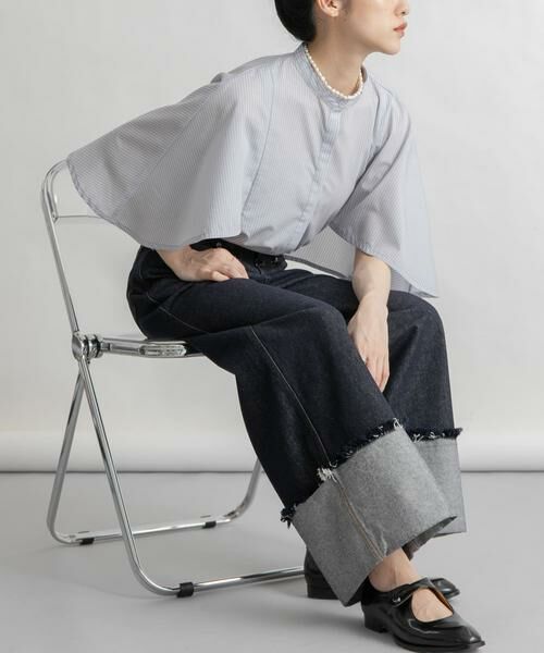 KBF / ケービーエフ デニムパンツ | ロールアップワイドデニム | 詳細26