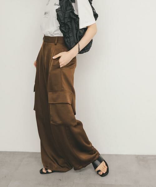 KBF / ケービーエフ その他パンツ | サテンカーゴパンツ | 詳細4