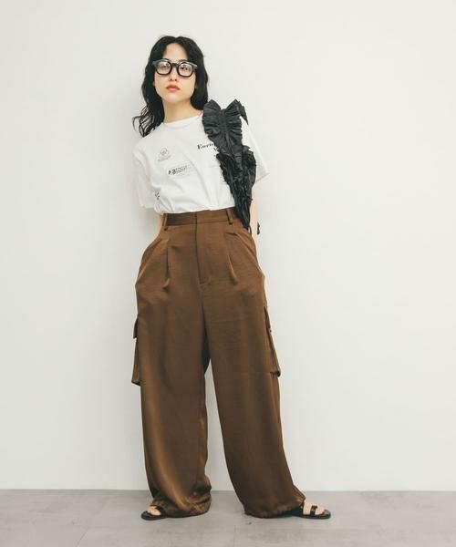 KBF / ケービーエフ その他パンツ | サテンカーゴパンツ | 詳細5