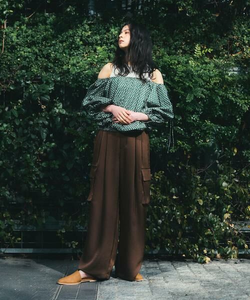 KBF / ケービーエフ その他パンツ | サテンカーゴパンツ | 詳細6