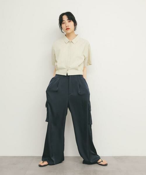 KBF / ケービーエフ その他パンツ | サテンカーゴパンツ | 詳細14