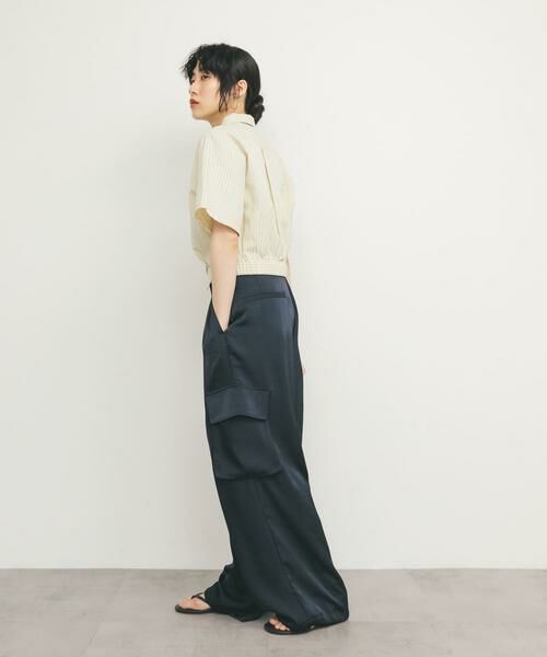 KBF / ケービーエフ その他パンツ | サテンカーゴパンツ | 詳細15