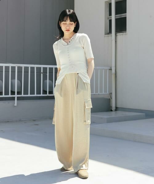 KBF / ケービーエフ その他パンツ | サテンカーゴパンツ | 詳細27