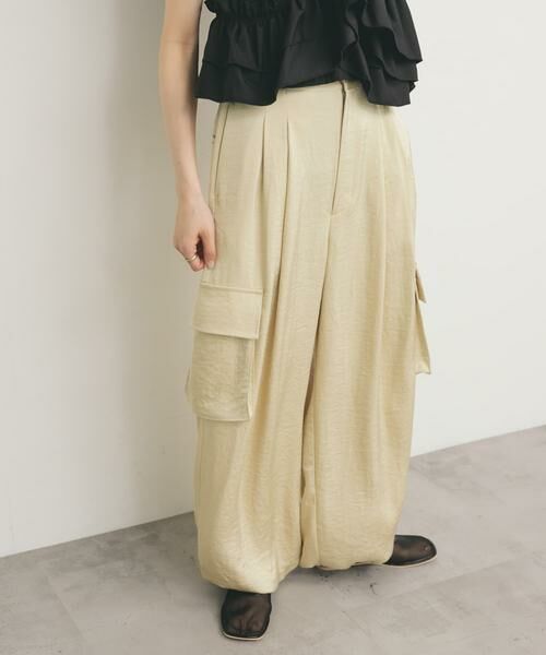 KBF / ケービーエフ その他パンツ | サテンカーゴパンツ | 詳細28