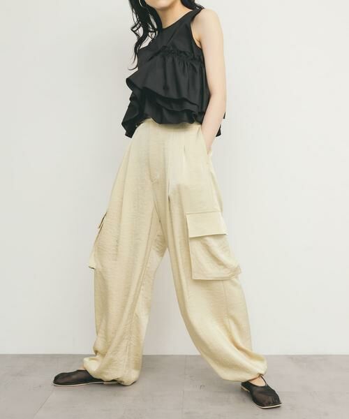 KBF / ケービーエフ その他パンツ | サテンカーゴパンツ | 詳細29