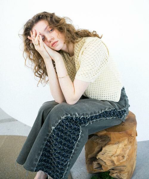 KBF / ケービーエフ デニムパンツ | 『2サイズ展開』ジャガードラインデニム | 詳細10