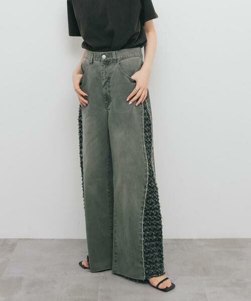 KBF / ケービーエフ デニムパンツ | 『2サイズ展開』ジャガードラインデニム | 詳細4