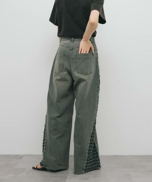KBF / ケービーエフ デニムパンツ | 『2サイズ展開』ジャガードラインデニム | 詳細6