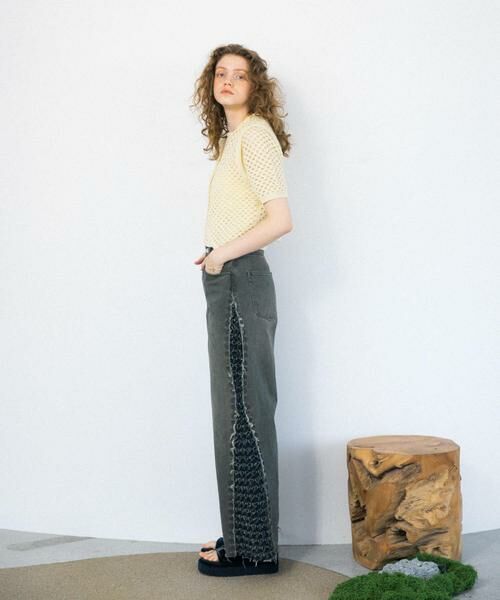 KBF / ケービーエフ デニムパンツ | 『2サイズ展開』ジャガードラインデニム | 詳細9