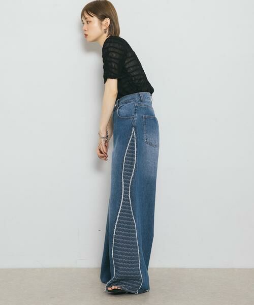 KBF / ケービーエフ デニムパンツ | 『2サイズ展開』ジャガードラインデニム | 詳細16