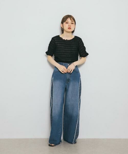 KBF / ケービーエフ デニムパンツ | 『2サイズ展開』ジャガードラインデニム | 詳細17