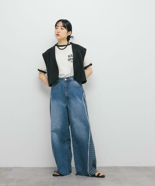 KBF / ケービーエフ デニムパンツ | 『2サイズ展開』ジャガードラインデニム | 詳細20