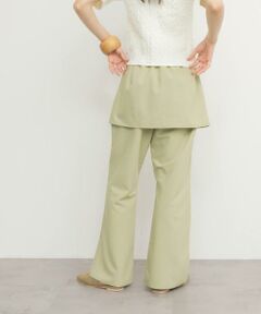 KBF / ケービーエフ その他パンツ | 『2サイズ展開』スカートレイヤードフレアパンツ