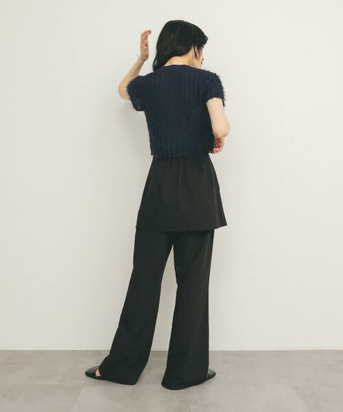 KBF / ケービーエフ その他パンツ | 『2サイズ展開』スカートレイヤードフレアパンツ | 詳細6