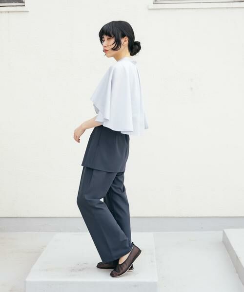 KBF / ケービーエフ その他パンツ | 『2サイズ展開』スカートレイヤードフレアパンツ | 詳細16