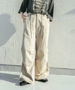 KBF / ケービーエフ その他パンツ | フラワープリントドロストパンツ