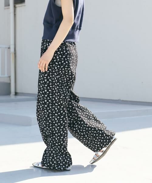 KBF / ケービーエフ その他パンツ | フラワープリントドロストパンツ | 詳細21