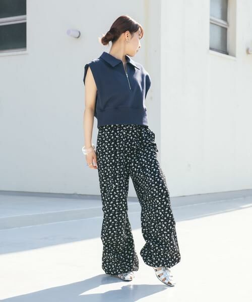 KBF / ケービーエフ その他パンツ | フラワープリントドロストパンツ | 詳細22