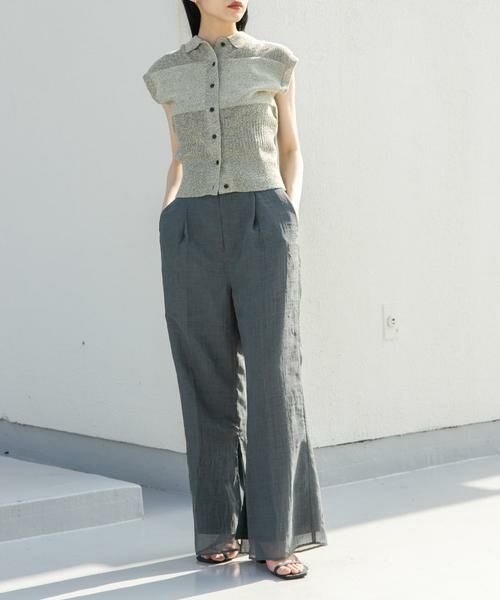 KBF / ケービーエフ その他パンツ | シアーレイヤードパンツ | 詳細5