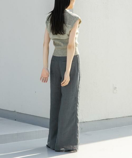 KBF / ケービーエフ その他パンツ | シアーレイヤードパンツ | 詳細7