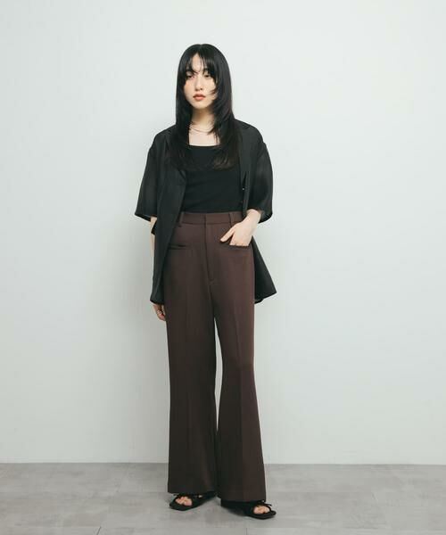 KBF / ケービーエフ その他パンツ | 『2サイズ展開』スリムフレアパンツ | 詳細3