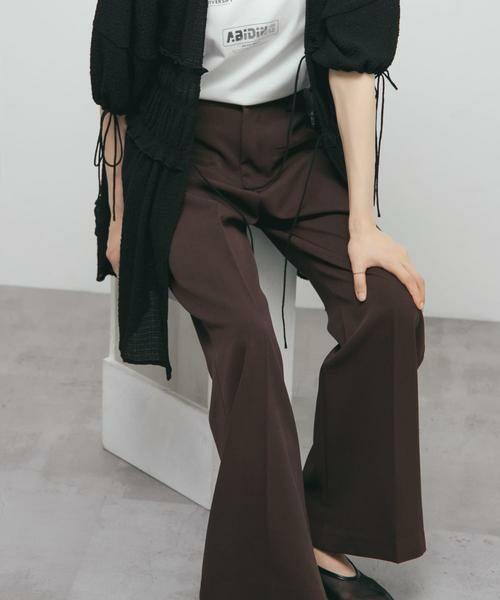 KBF / ケービーエフ その他パンツ | 『2サイズ展開』スリムフレアパンツ | 詳細7